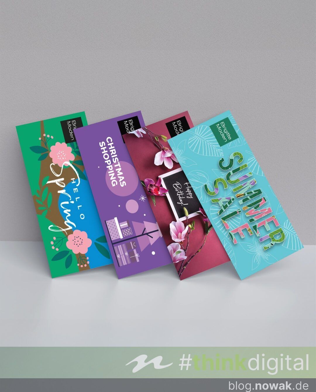 Direktmarketing Mailing Postwurfsendung Lettershop Brigitte Moden