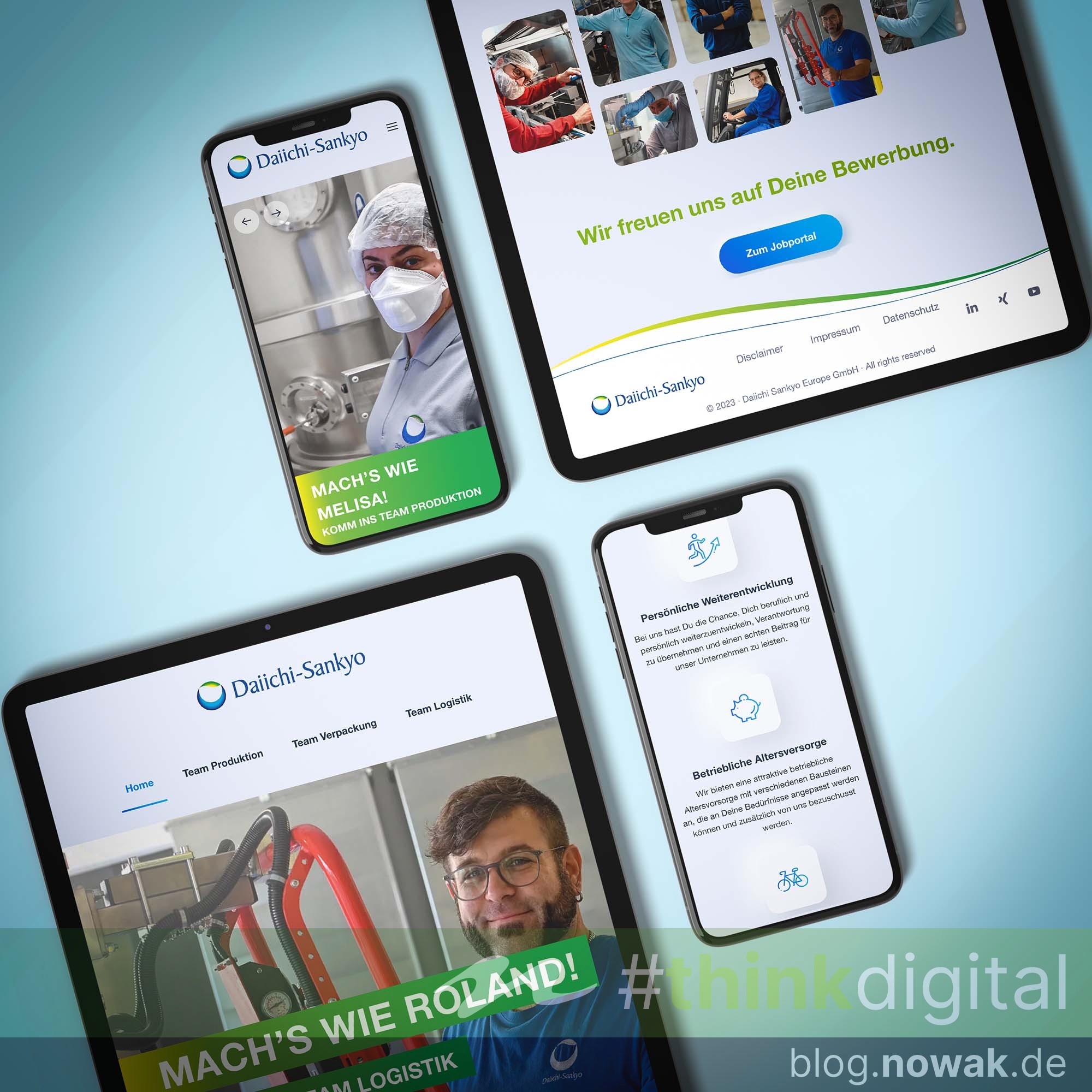 Employer Brand Marketing für Daiichi Sankyo Pfaffenhofen