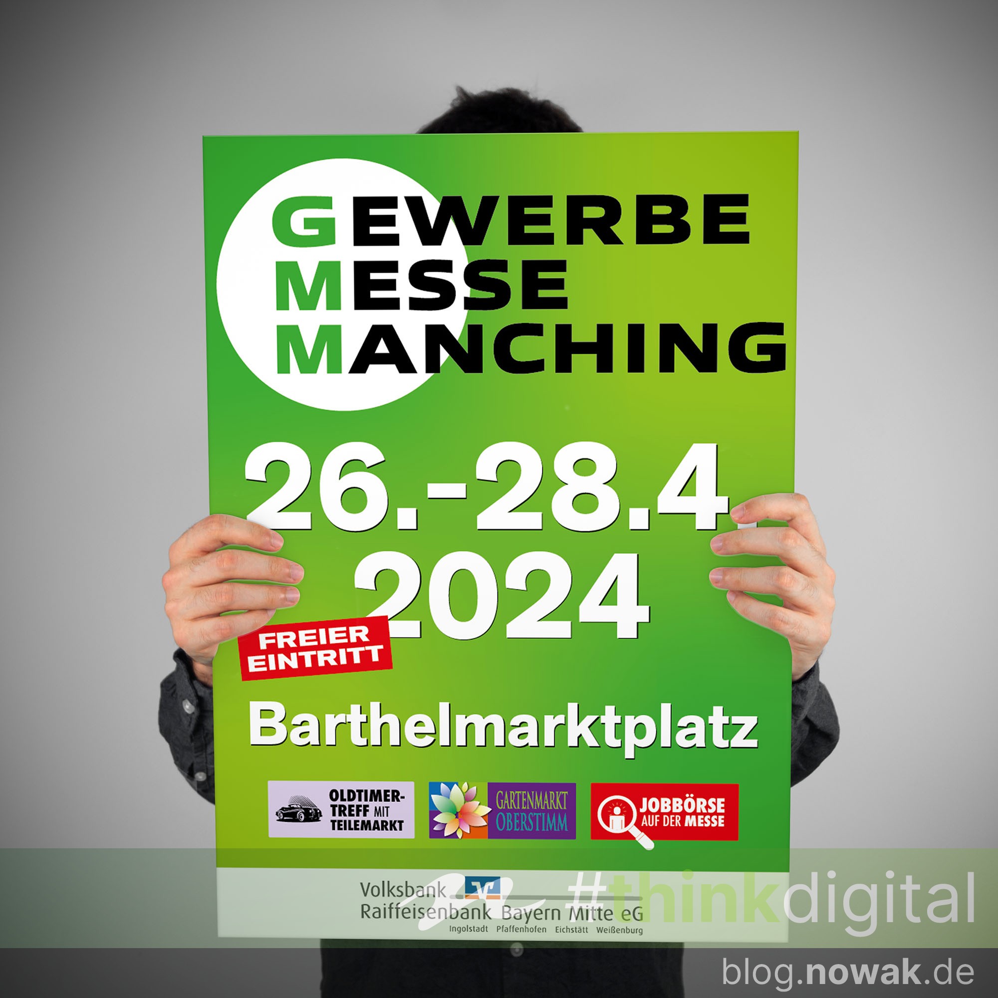  Beste Gewerbemesse im Landkreis 2024: Wir machen die Werbung. - Blog Illustration 