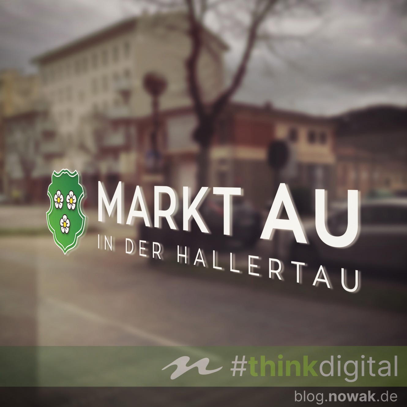 Markt Au Wappen Logo Redesign