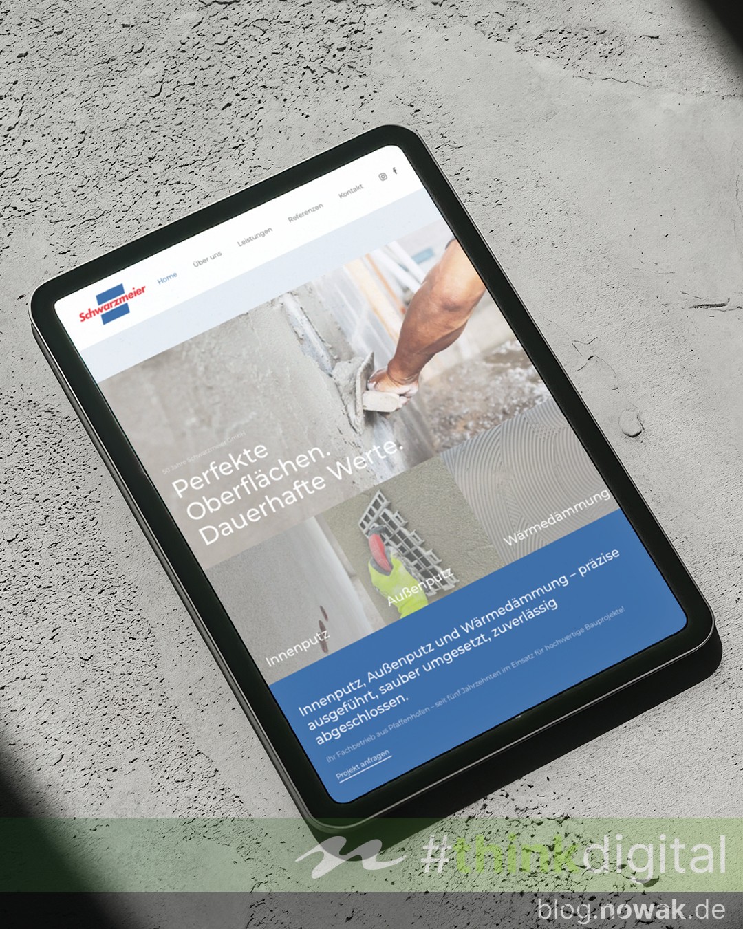 SchwarzmeierGmbh-Website-iPad-Mockup