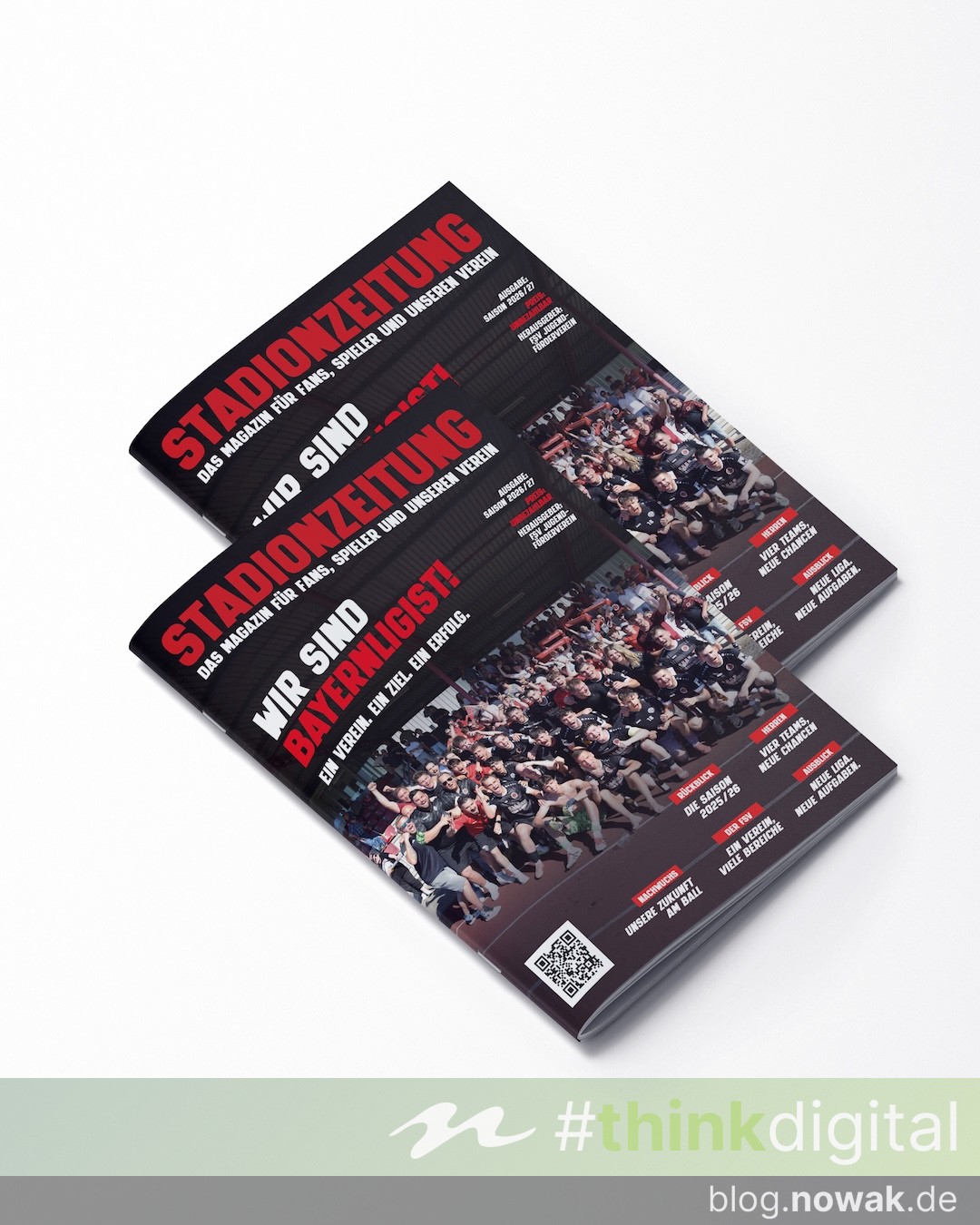 Nowak Werbeagentur Stadionzeitung FSV Pfaffenhofen